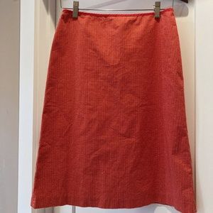 Gap Factory Red Gingham A Line Skirt 2